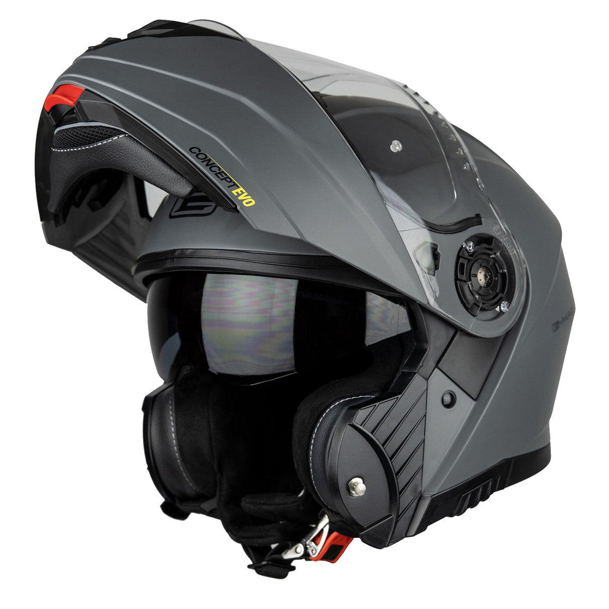 G-Mac Concept Evo Flip Front Motorcycle Helmet + FREE Pinlock Anti-Fog Insert