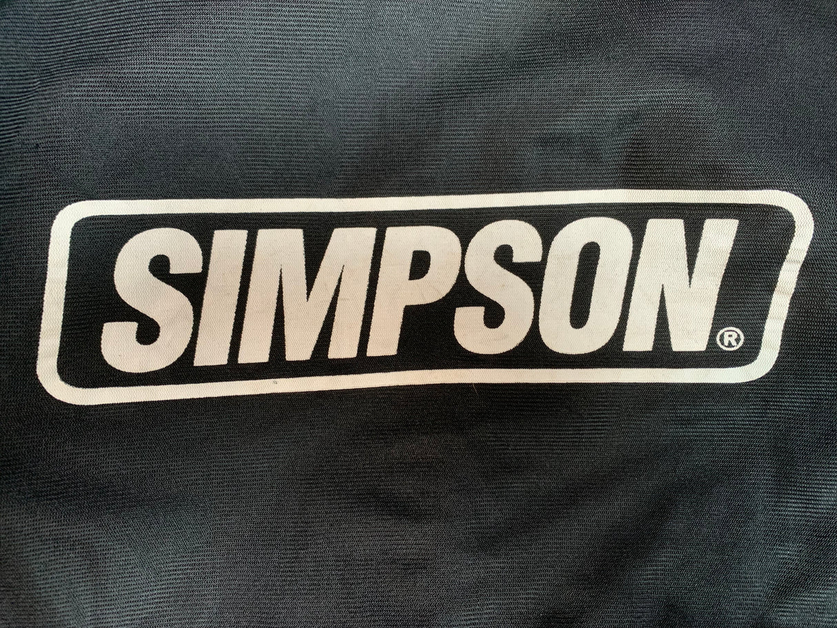 Simpson Venom Design Drawstring Helmet Bag - Black