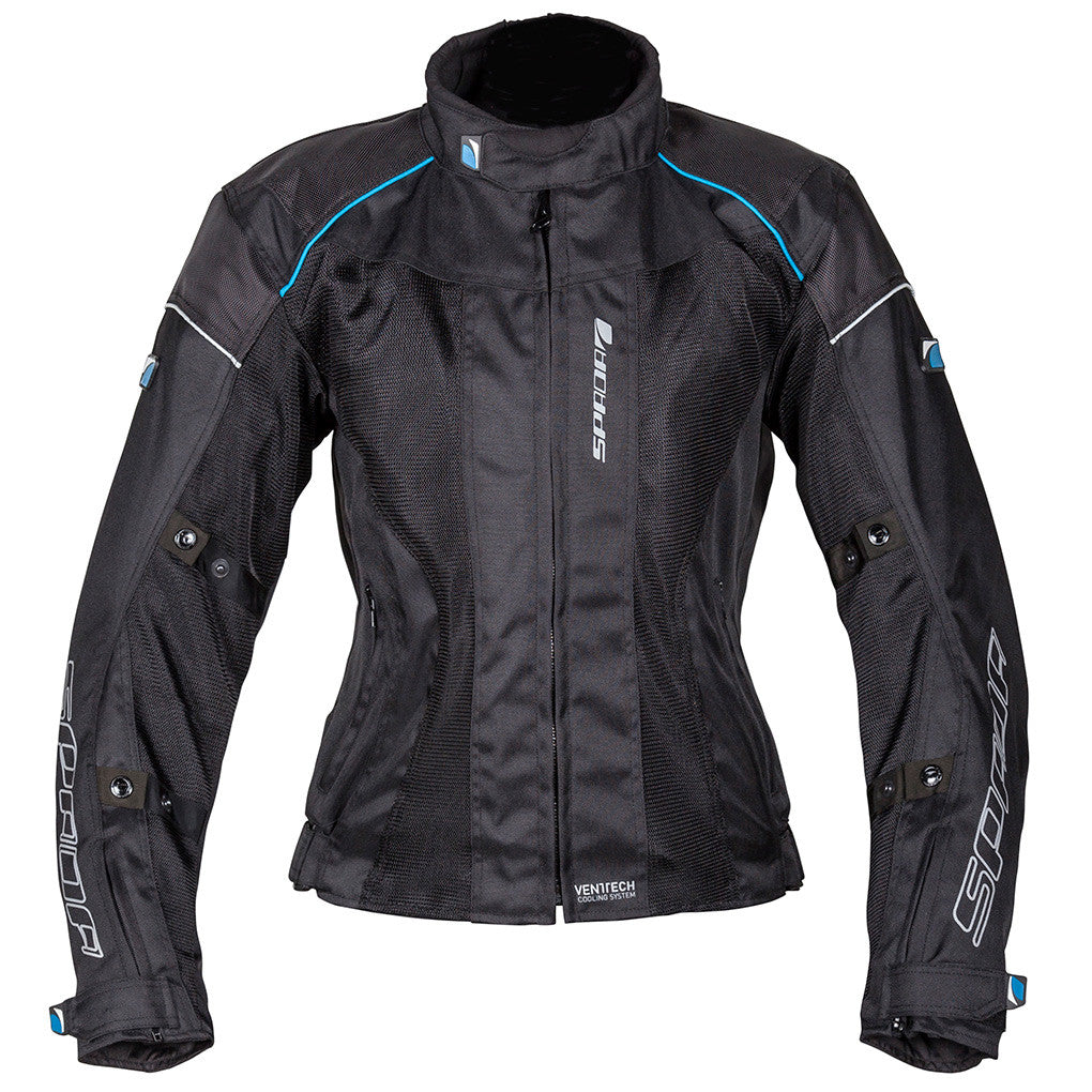 Spada Air Pro 2 Motorcycle Motorbike Ladies Waterproof Lining Jacket - Black - Spada - - MSG BIKE GEAR - 1