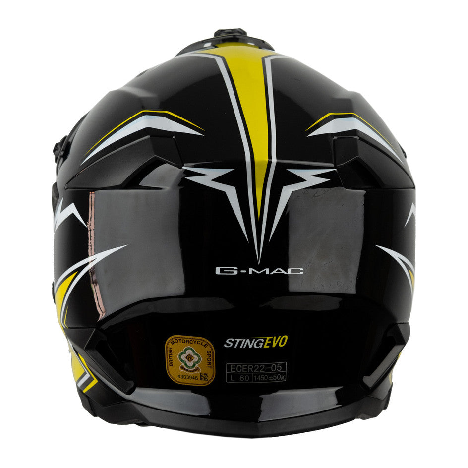 G-Mac Sting Evo ACU Approved Motocross Motorcycle MX Off Road Helmet