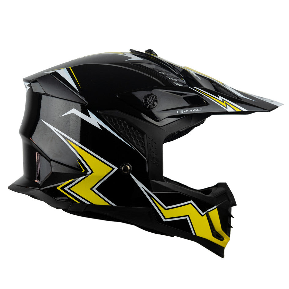 G-Mac Sting Evo ACU Approved Motocross Motorcycle MX Off Road Helmet