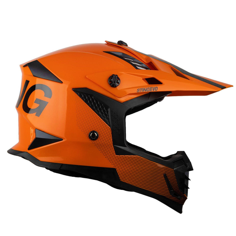 G-Mac Sting Evo ACU Approved Motocross Motorcycle MX Off Road Helmet