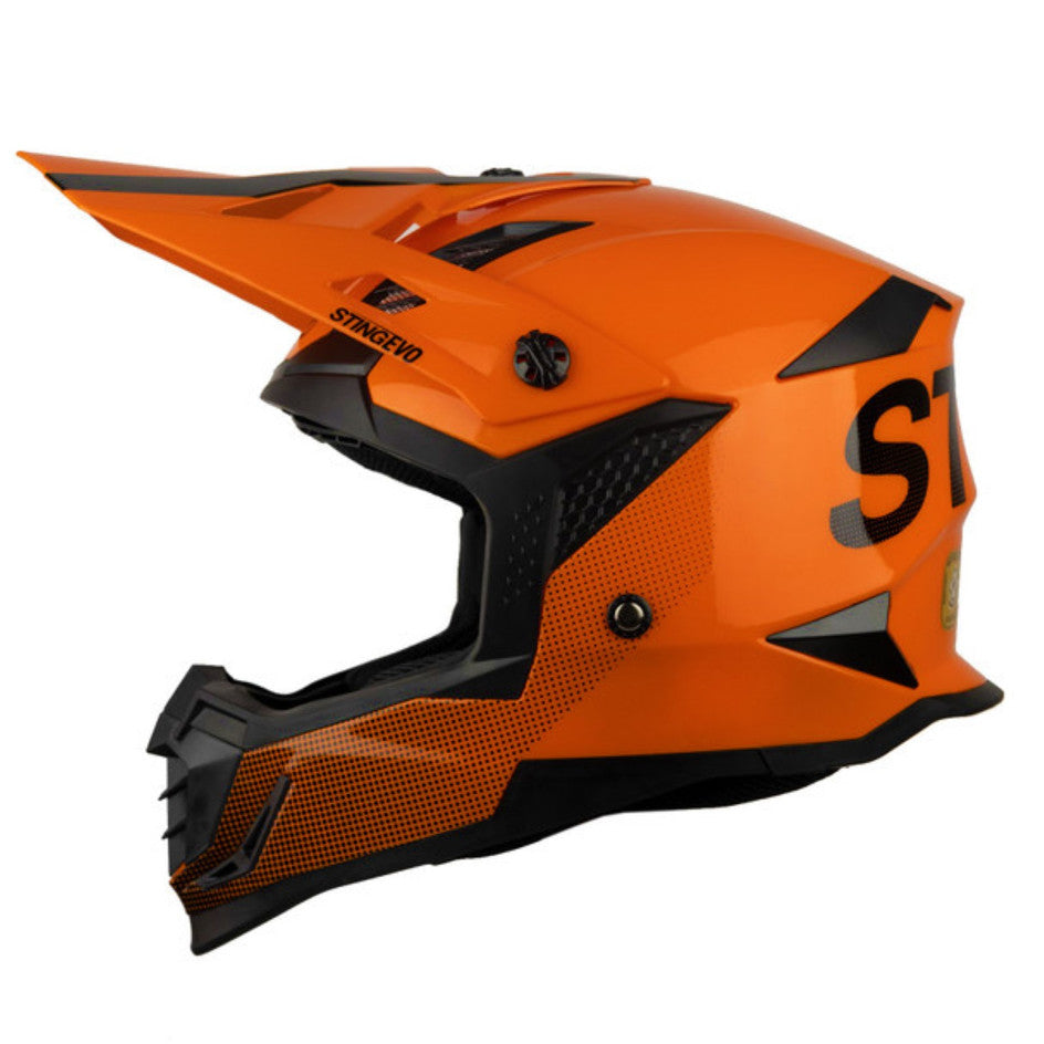 G-Mac Sting Evo ACU Approved Motocross Motorcycle MX Off Road Helmet