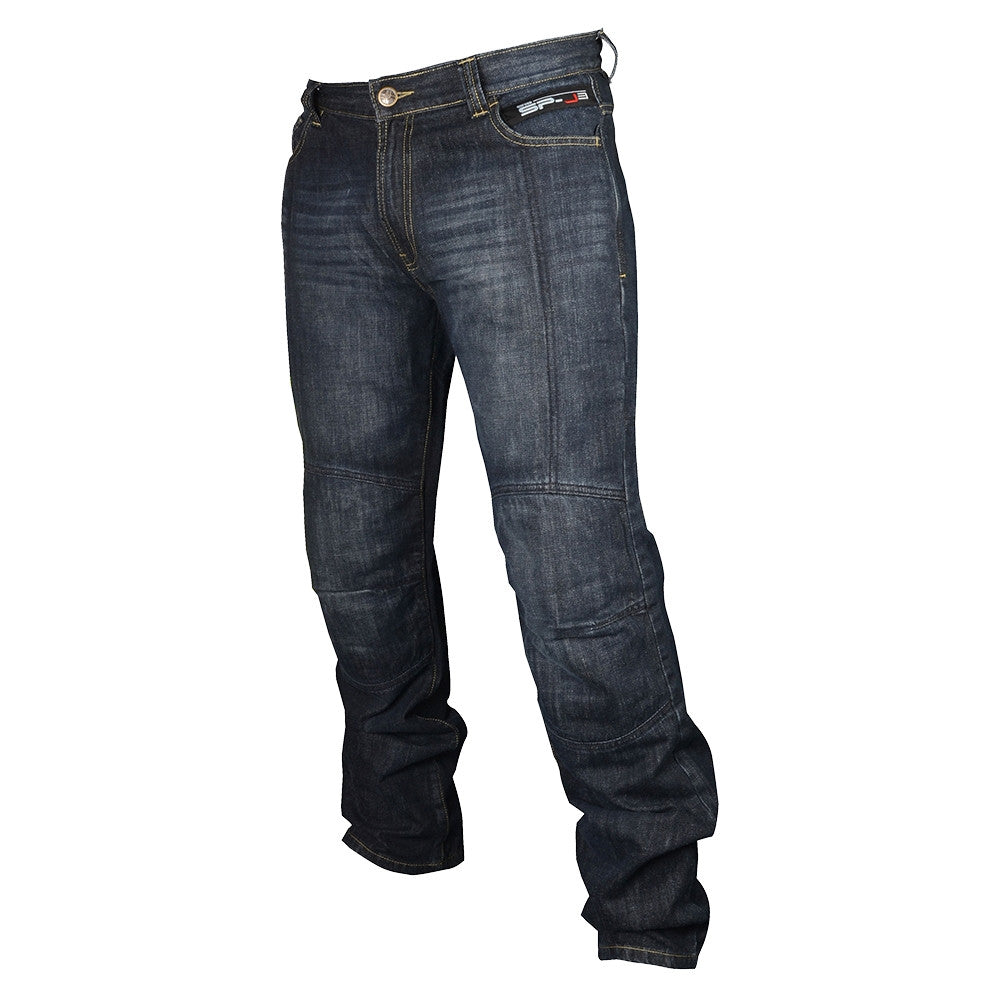 Oxford SP-J3 ARAMID Motorcycle Pants Protective Denim Jeans - Blue - Oxford - - MSG BIKE GEAR