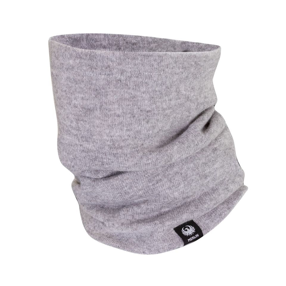 Merlin Brook Wool Neck Tube Grey One Size