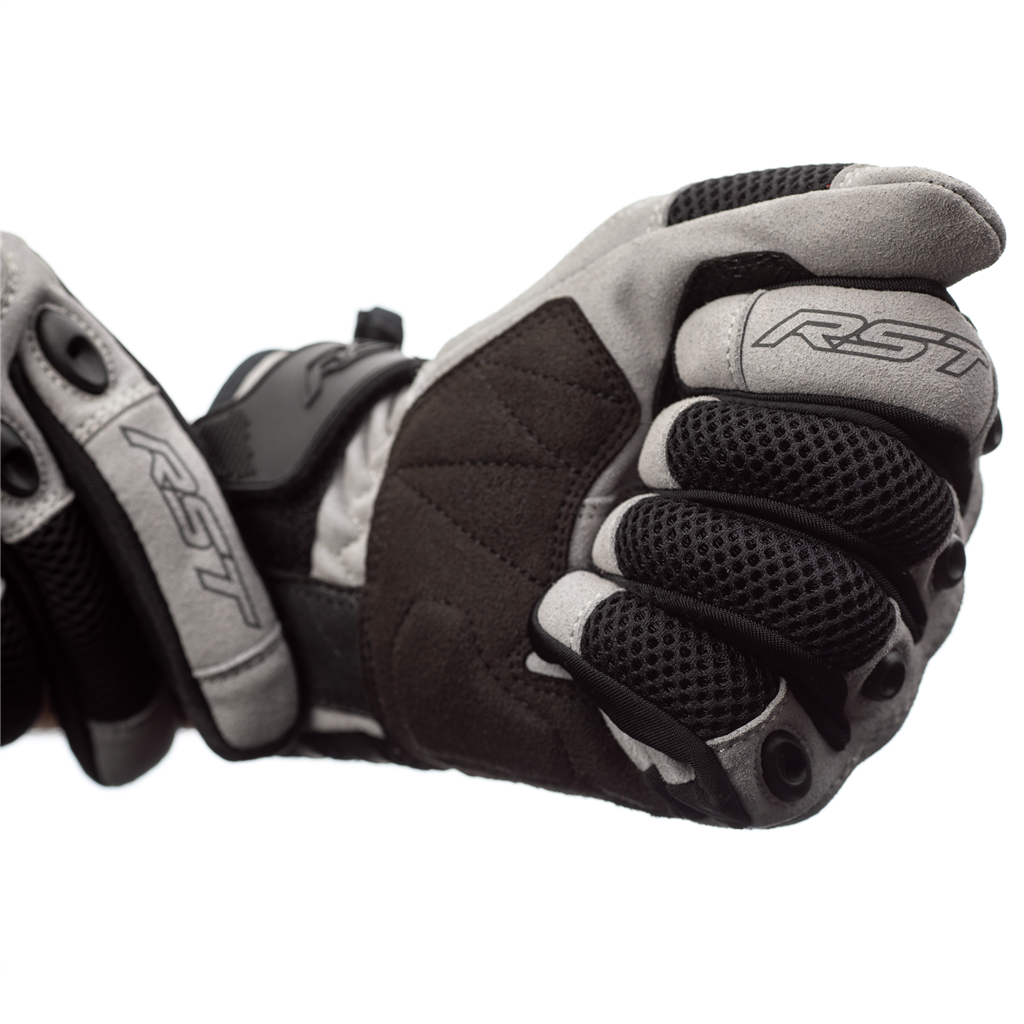 RST 2951 Ventilator-X CE Short Gloves - Black / Silver