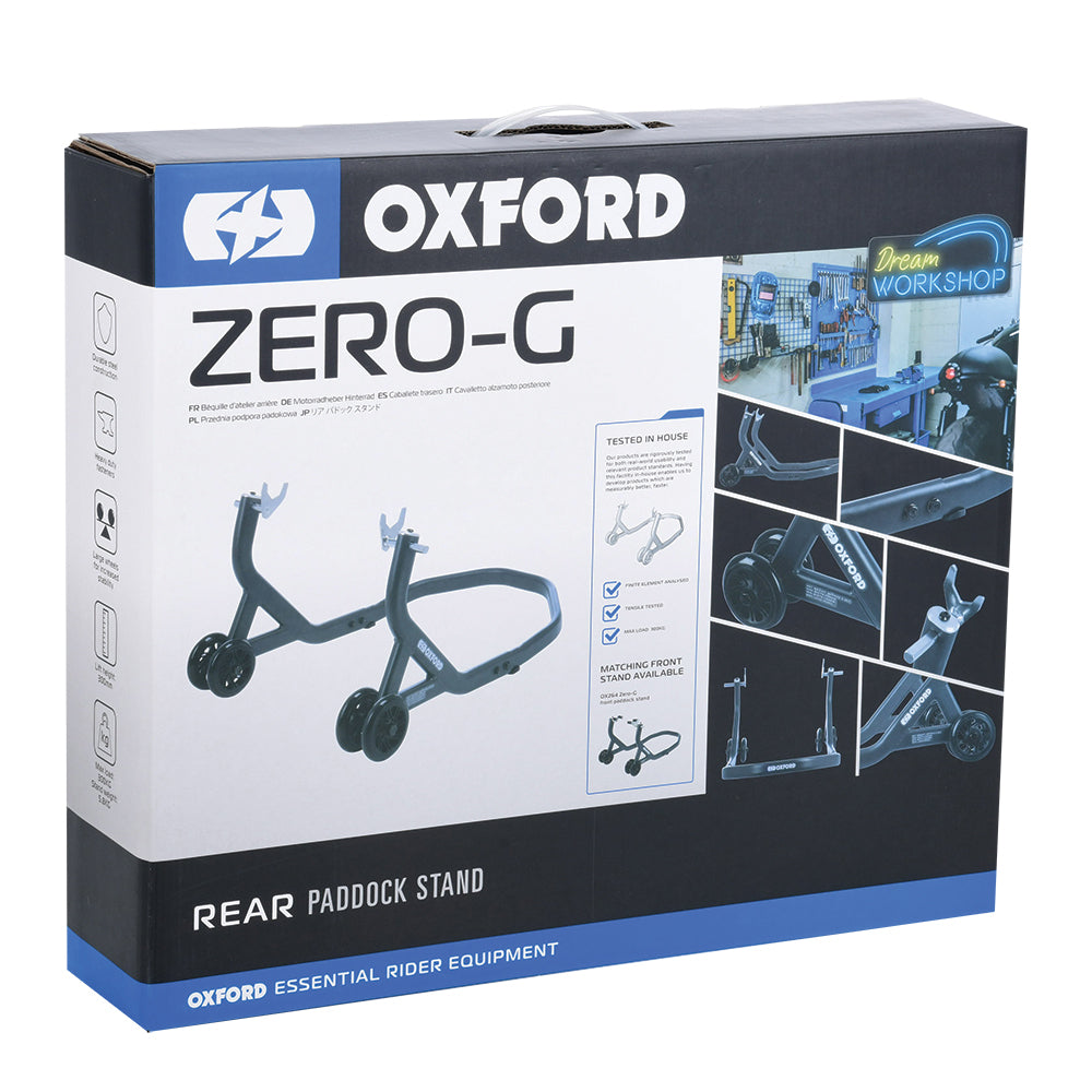 Oxford ZERO-G Motorcycle Rear Paddock Stand