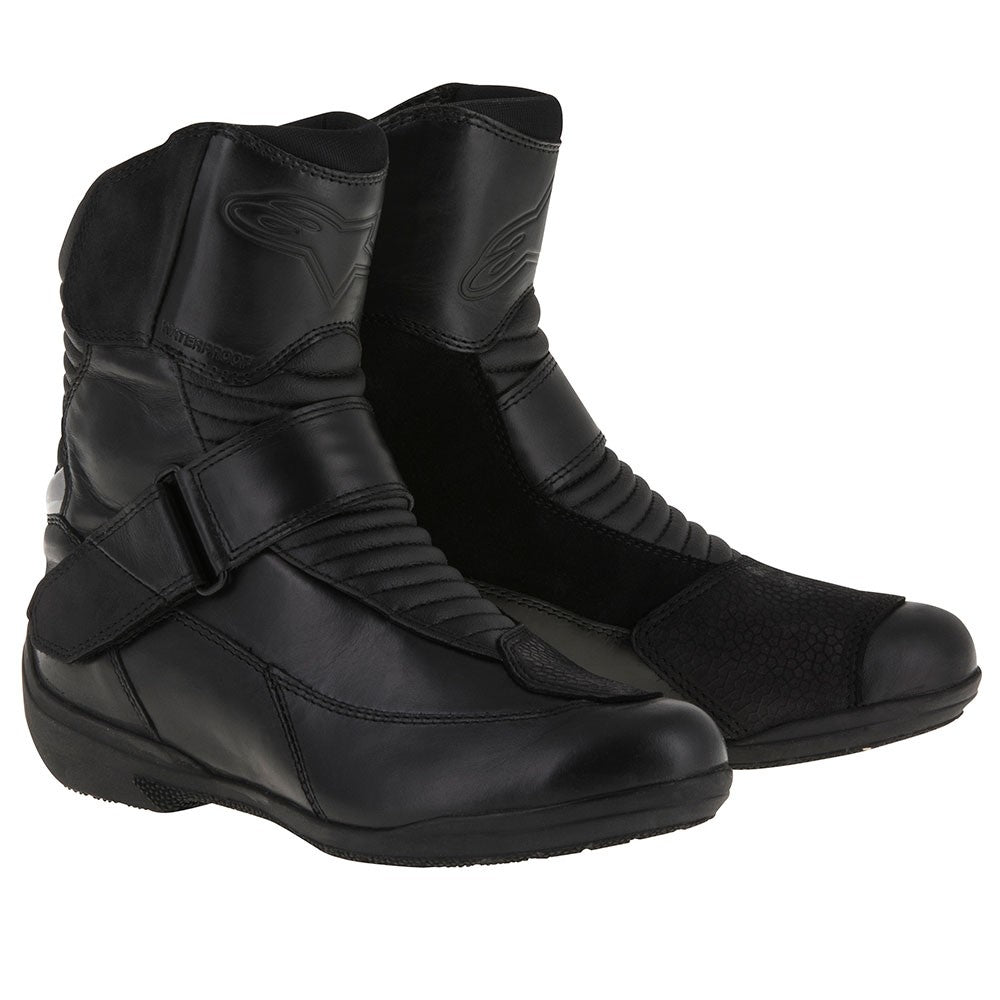 Alpinestars Valencia Stella Waterproof Ladies Motorcycle Boots - Black - Alpinestars - - MSG BIKE GEAR - 1