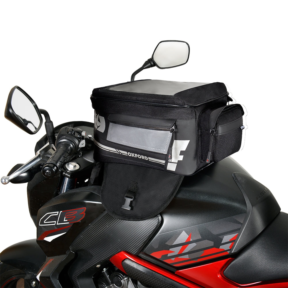 Oxford Luggage F1 35L Magnetic Tank Bag - Black