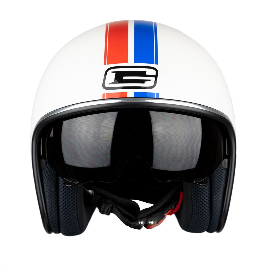 G-Mac Rebel Evo Open Face Motorcycle Helmet (Also Rebel Evo 2.0 Available)