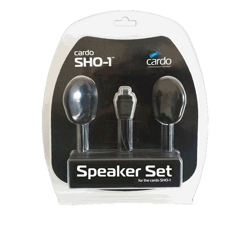 Shoei Motorcycle Replacement / Spare Speaker Set - Cardo SHO-1 40mm