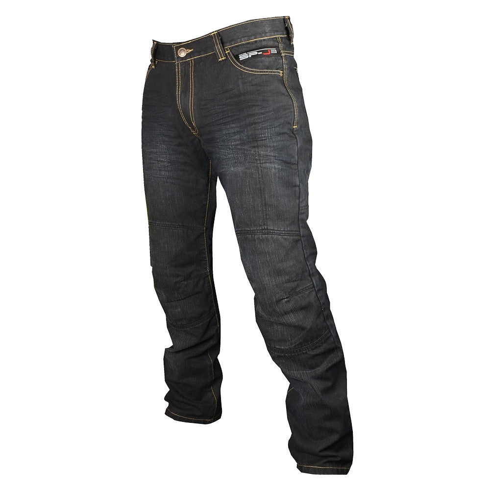 Oxford SP-J3 ARAMID Motorcycle Pants Protective Denim Jeans - Black - Oxford - - MSG BIKE GEAR