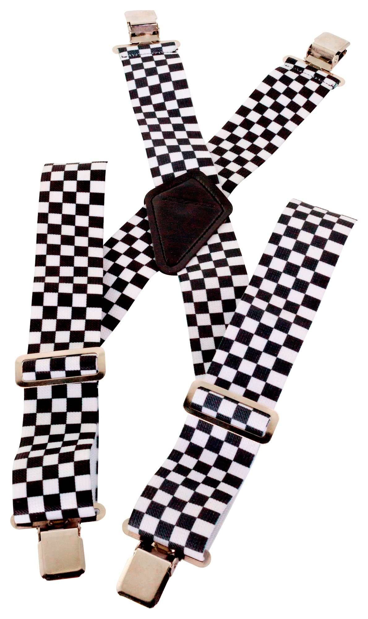 Bike It Moto Braces - Chequered