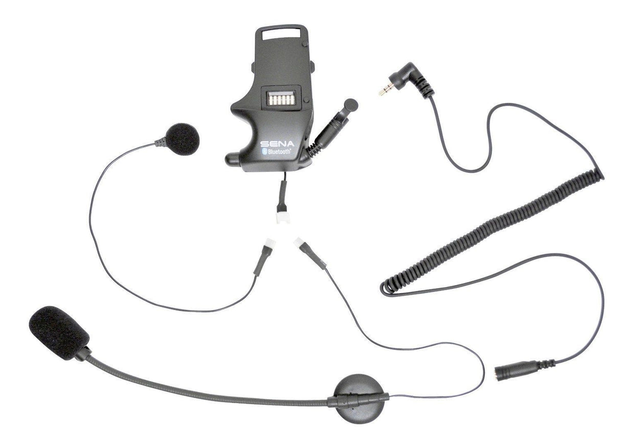 Sena SMH-A0304 Helmet Clamp Kit for Earbuds with Attachable Boom Microphone - Sena - - MSG BIKE GEAR