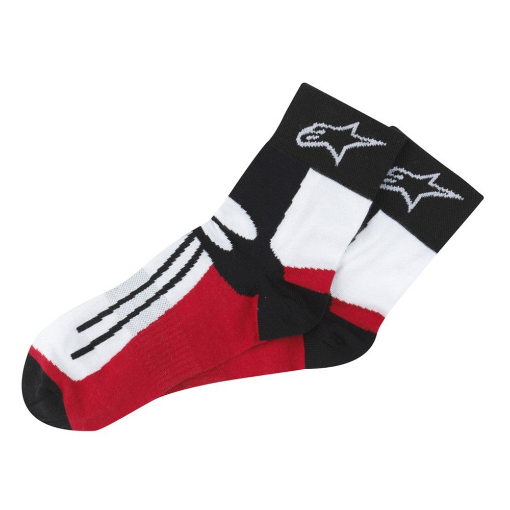 Alpinestars Short Road Racing Motorcycle Socks - Ideal for Street Boots - ALPINESTARS - - MSG BIKE GEAR