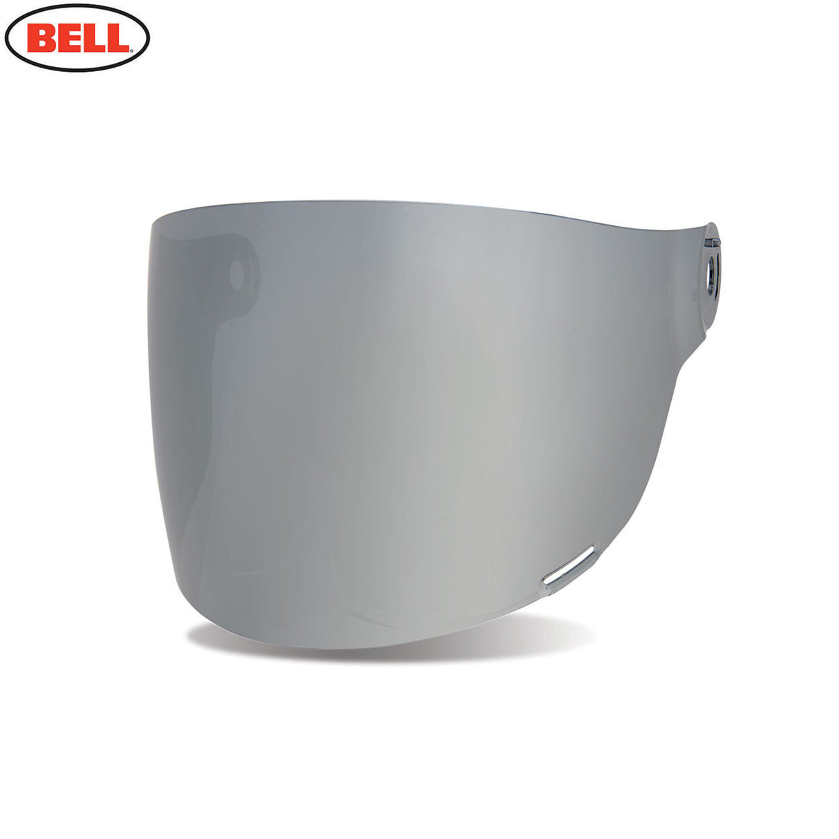 Bell Bullitt Helmet Flat Shield / Visor (Brown Tabs) Dark Silver Iridium - Bell - - MSG BIKE GEAR