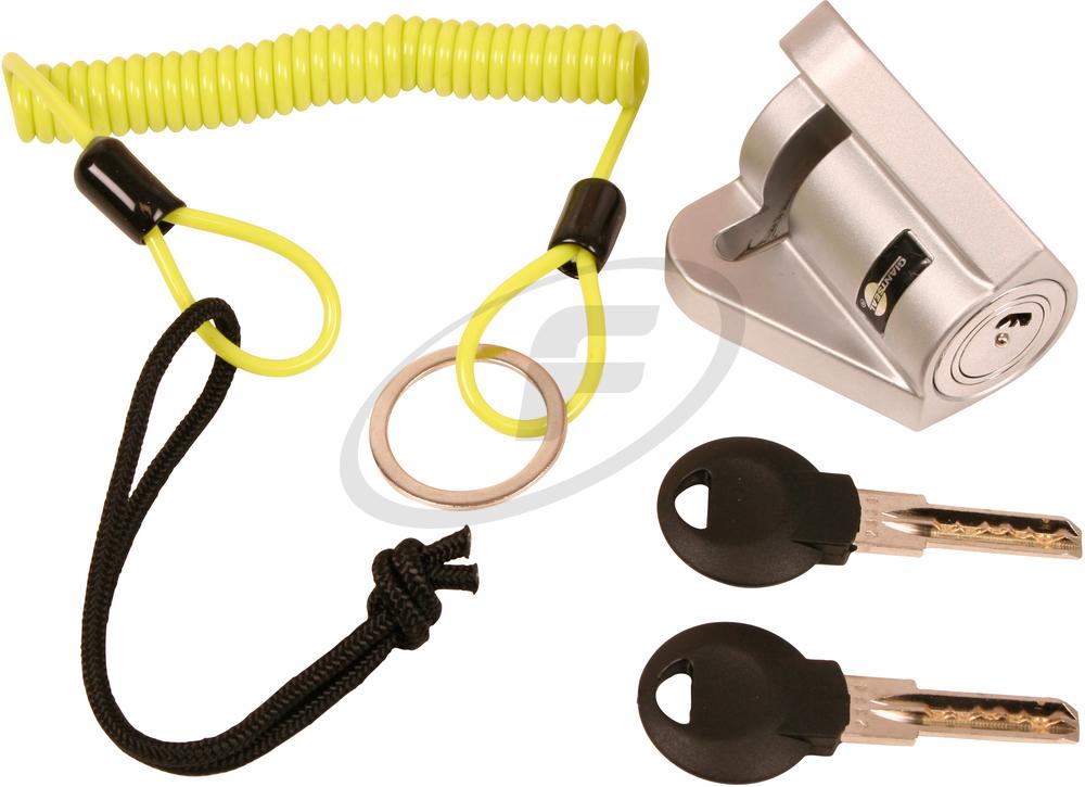 Gear Gremlin Delta Disc Lock 5mm - Chrome