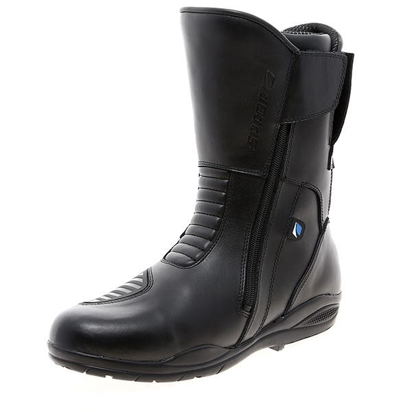 Spada Hurricane 2 Waterproof Leather Touring Motorcycle Boots - Black - Spada - - MSG BIKE GEAR - 2