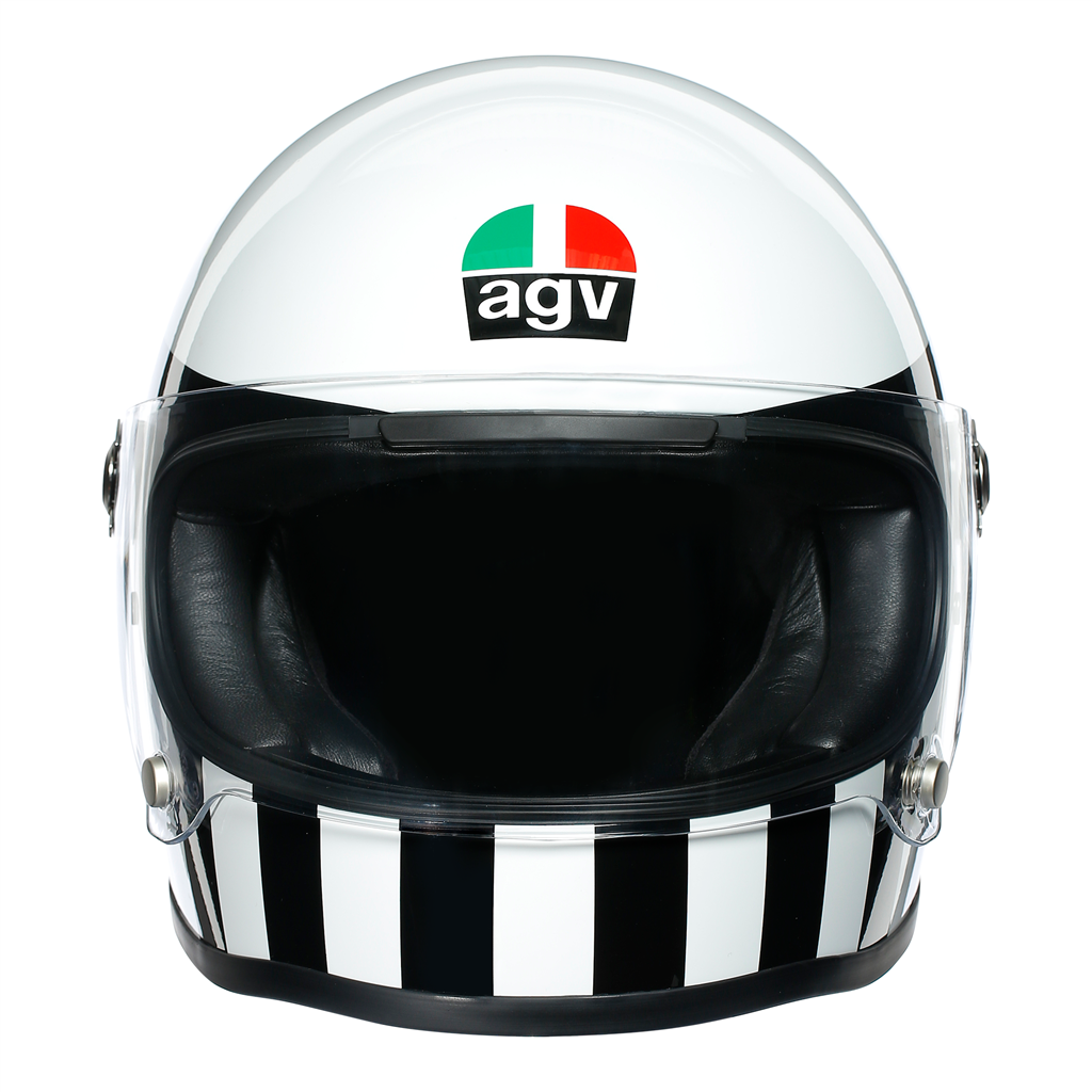 AGV X3000 Invictus Full Face Helmet - White / Black
