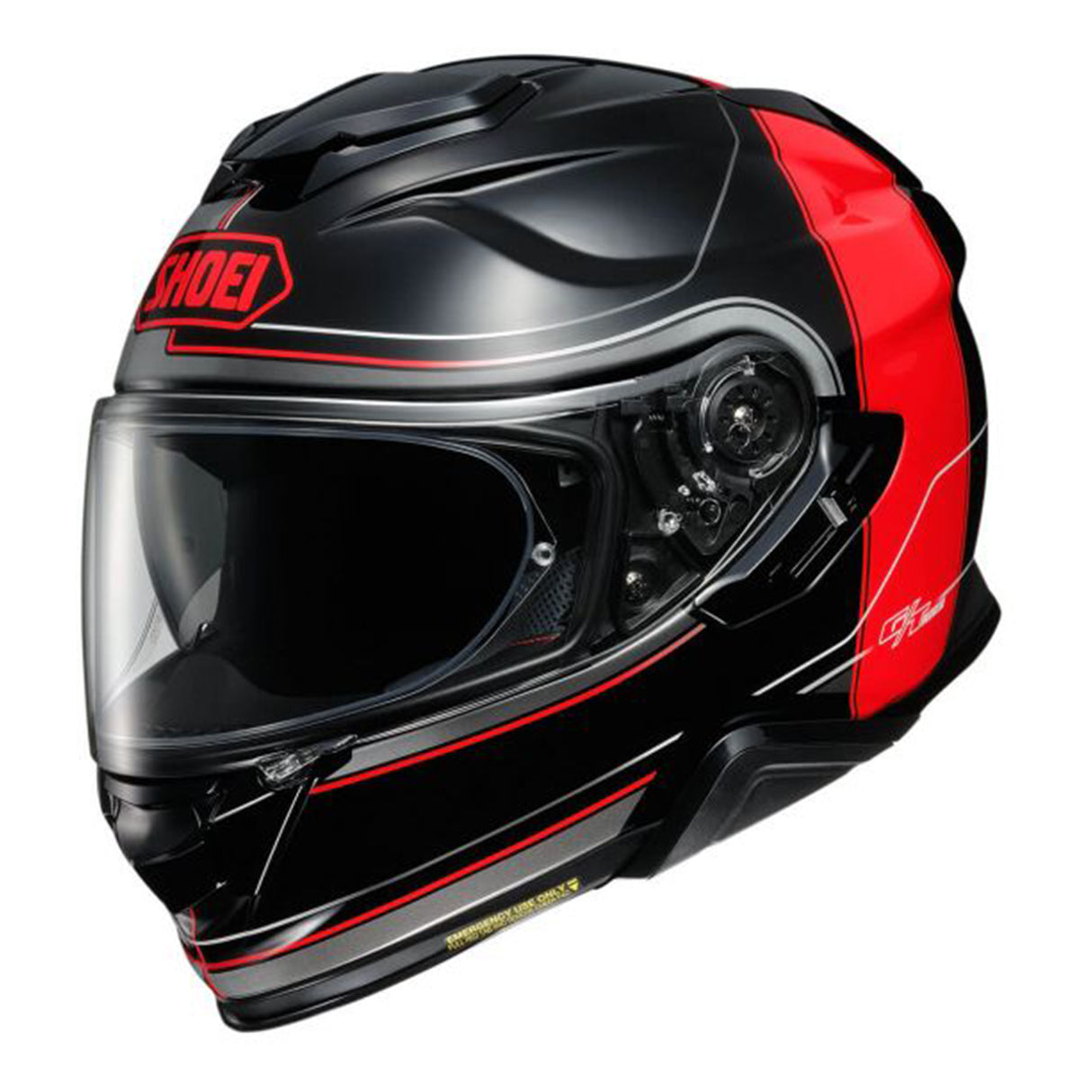Shoei GT Air 2 Crossbar TC1 Full Face Helmet - Black / Red