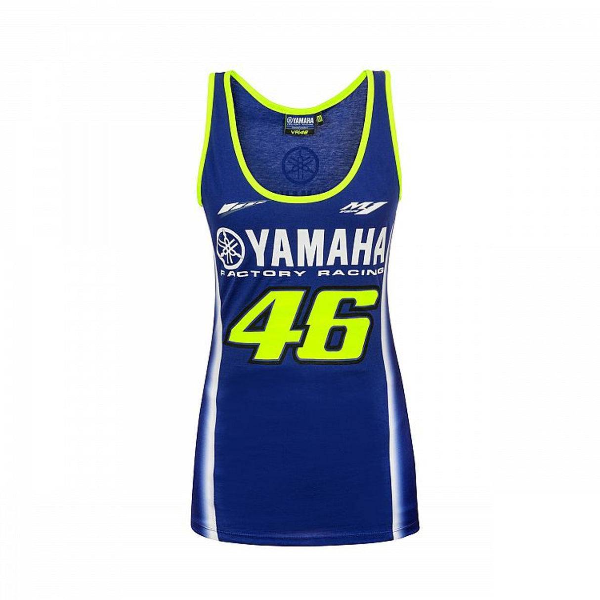 VR46 Rossi Yamaha Racing Tank Top - Blue/Yellow