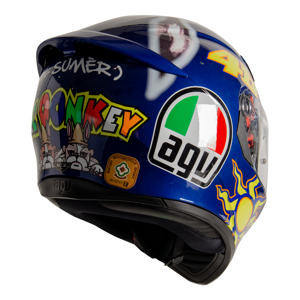 Helm clearance agv k3