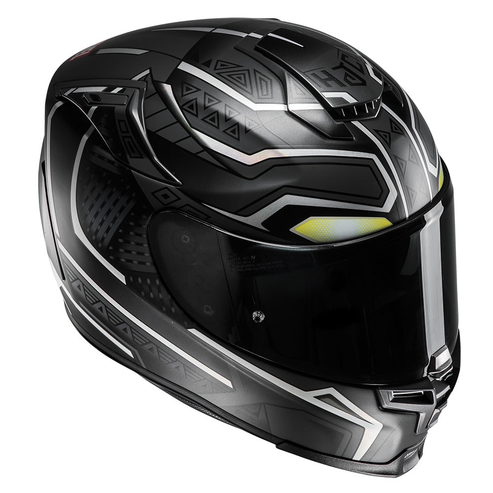 HJC RPHA 70 Full Face Touring Motorcycle Helmet Lid - Black Panther MC5SF L