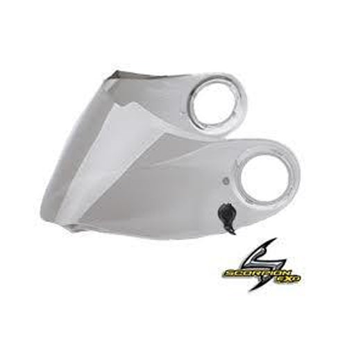 Scorpion Exo 490/500/1000 Motorcycle Helmet Replacement Visor - Silver