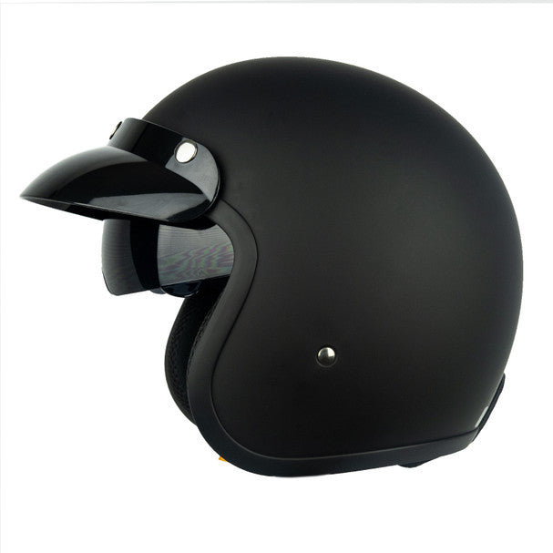 MIDA MV537 Open Face Motorcycle Helmet + FREE Peak