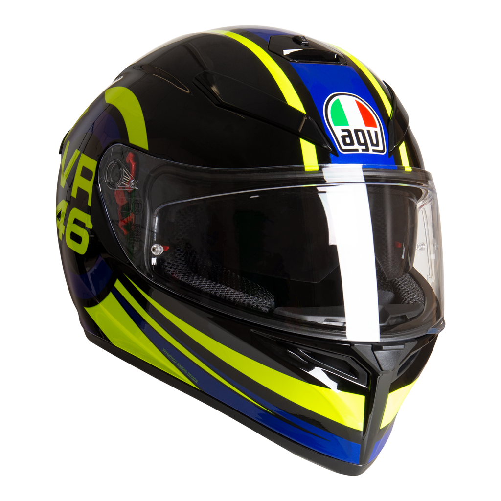 AGV K3 SV-S VR46 Ride Rossi 46 Motorcycle Helmet
