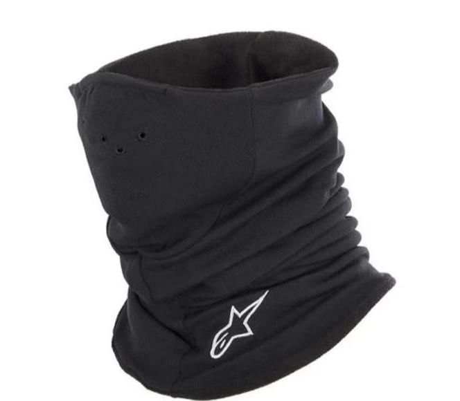 Alpinestars Motorbike Motorcycle TECH Neck Warmer Black new - Alpinestars - - MSG BIKE GEAR