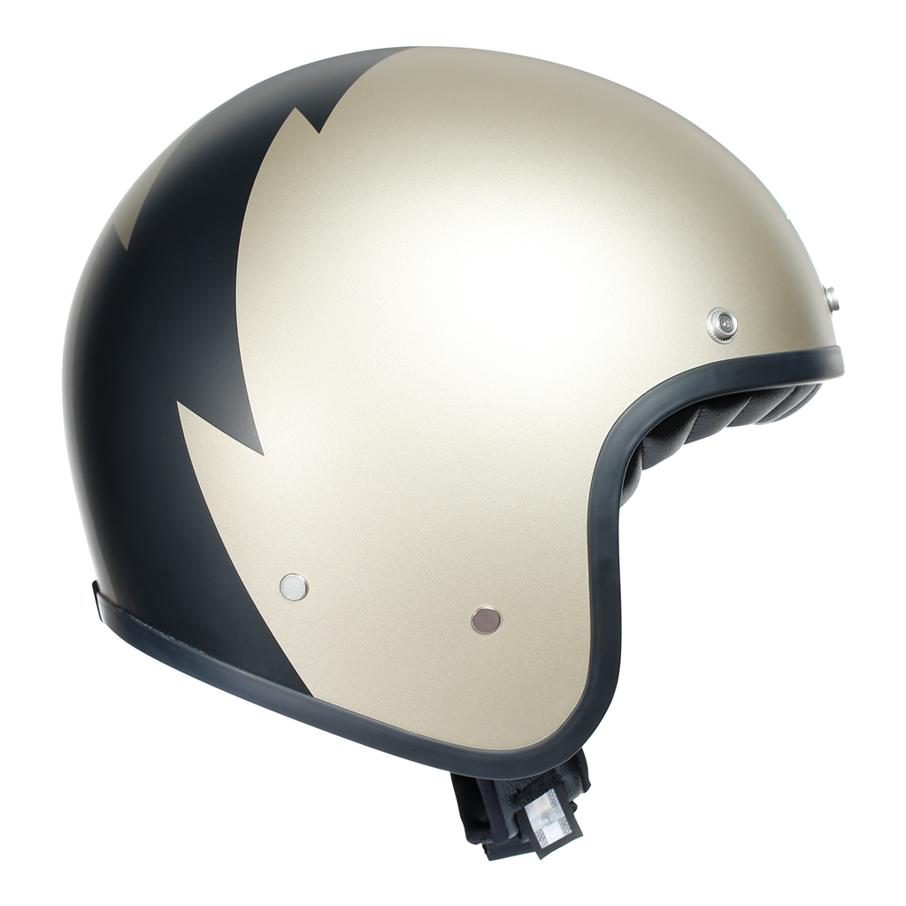 AGV X70 Volt Open Face Helmet - Champagne / Black