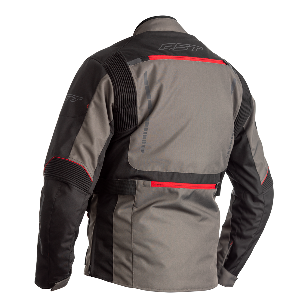 RST Atlas CE Textile Jacket - Grey / Black / Red