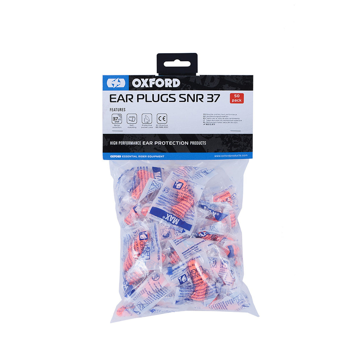 Oxford Soft FX Ear Plugs - 50 Pair