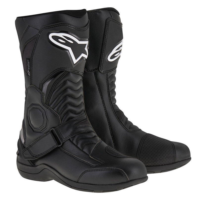Alpinestars Pikes Drystar Waterproof Touring Commuting Motorcycle Boots - Black - Alpinestars - - MSG BIKE GEAR - 1