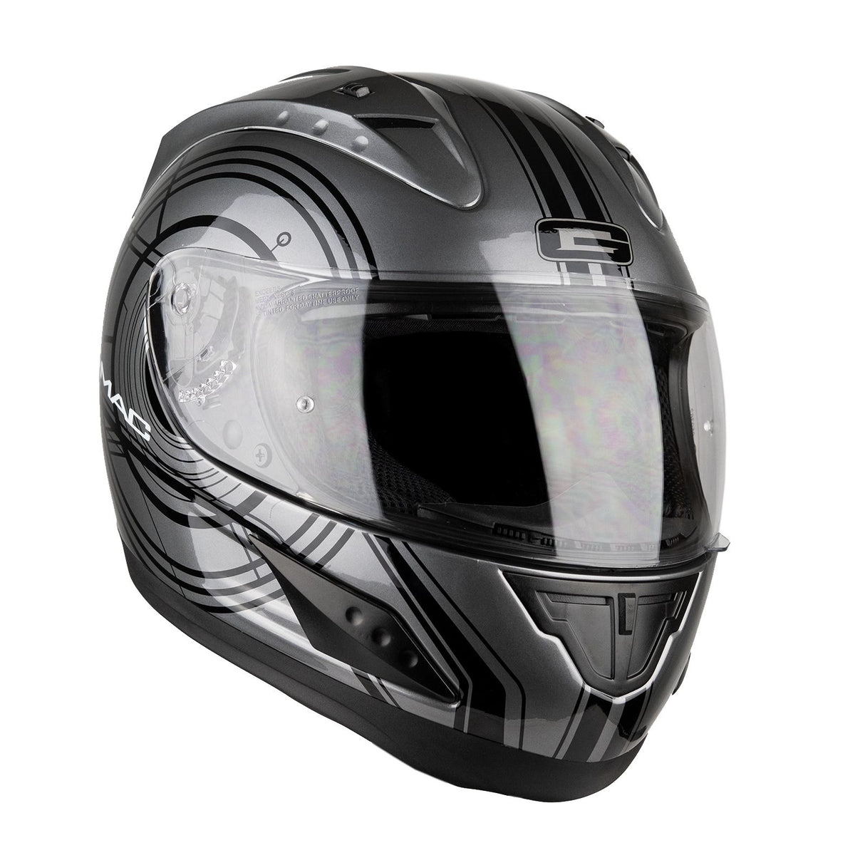 G-Mac Pilot Evo Full Face Motorcycle Helmet