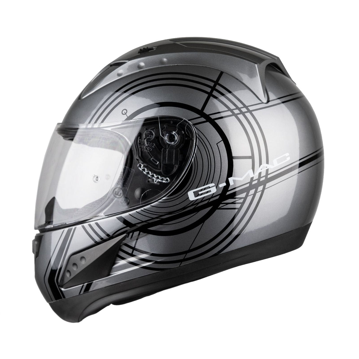 G-Mac Pilot Evo Full Face Motorcycle Helmet