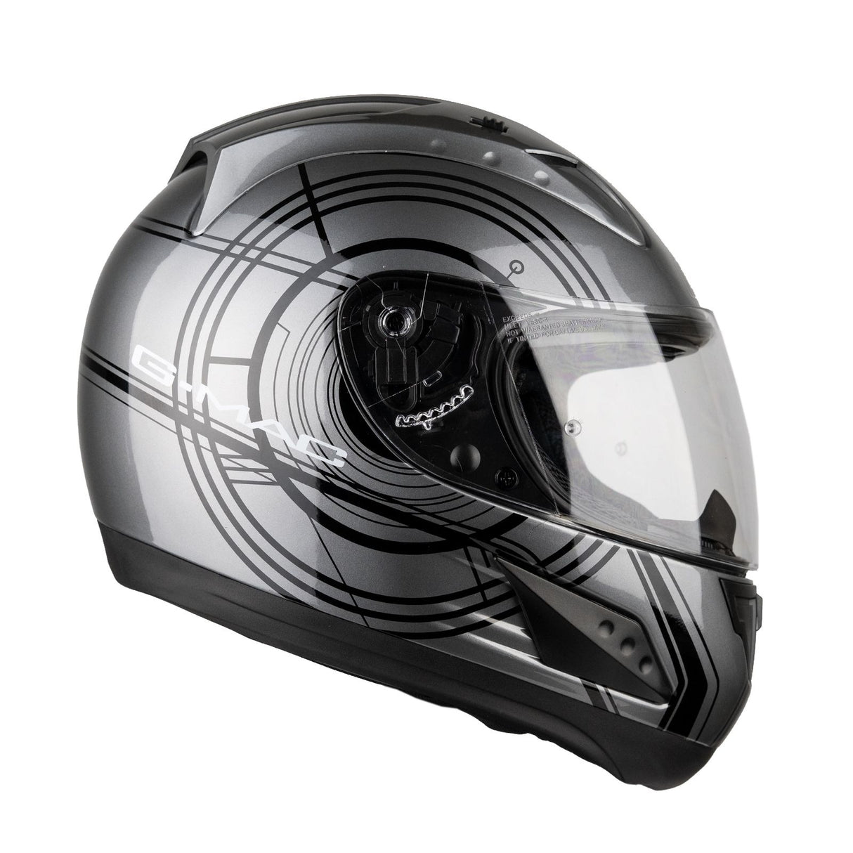 G-Mac Pilot Evo Full Face Motorcycle Helmet