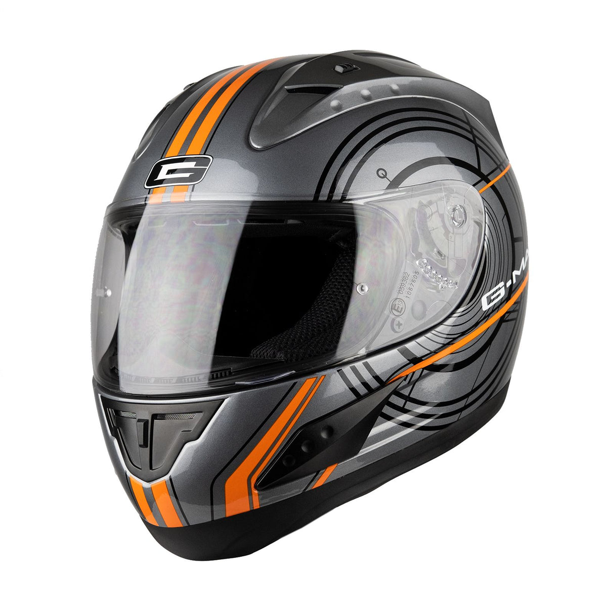 G-Mac Pilot Evo Full Face Motorcycle Helmet