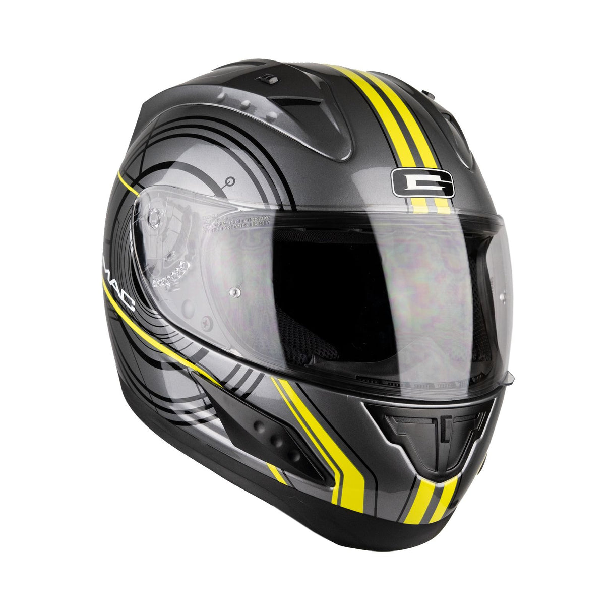 G-Mac Pilot Evo Full Face Motorcycle Helmet
