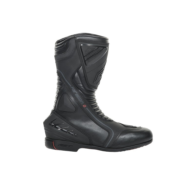 RST PARAGON II WATERPROOF CE 1568 MOTORCYCLE BOOTS BLACK - RST - - MSG BIKE GEAR - 1
