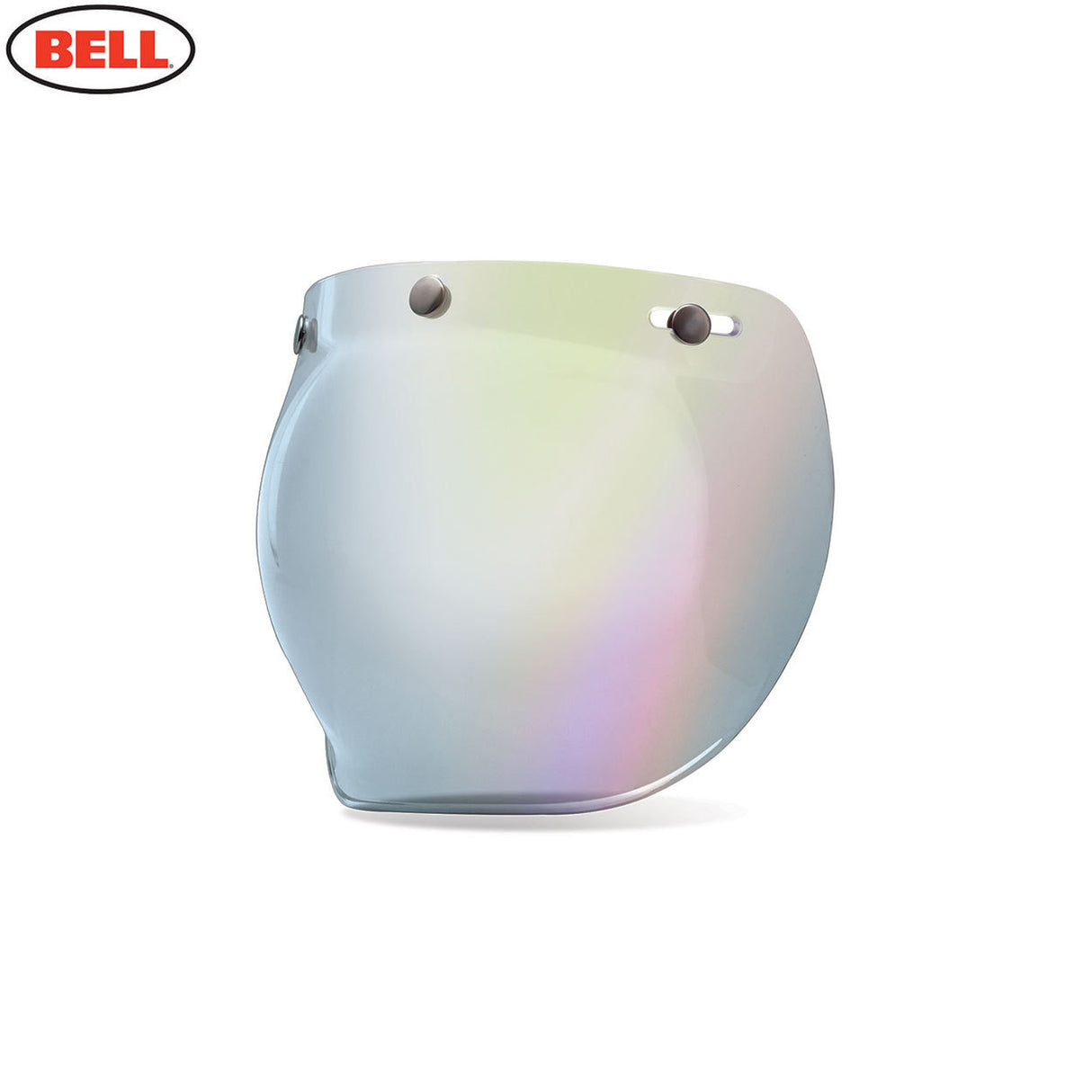 Bell Custom 500 3-Snap Bubble Motorcycle Helmet Sield / Visor - Silver Iridium - Bell - - MSG BIKE GEAR