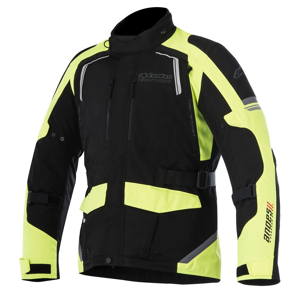 Alpinestars Andes V2 Drystar Waterproof Jacket - Black / Yellow