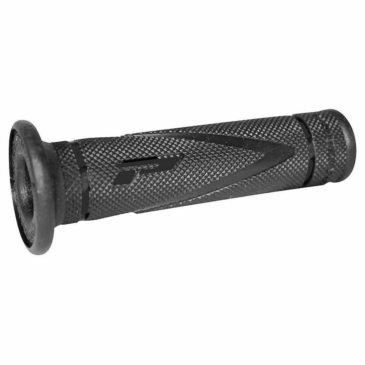 Progrip 837 Single Density Open End Road Grips - Black