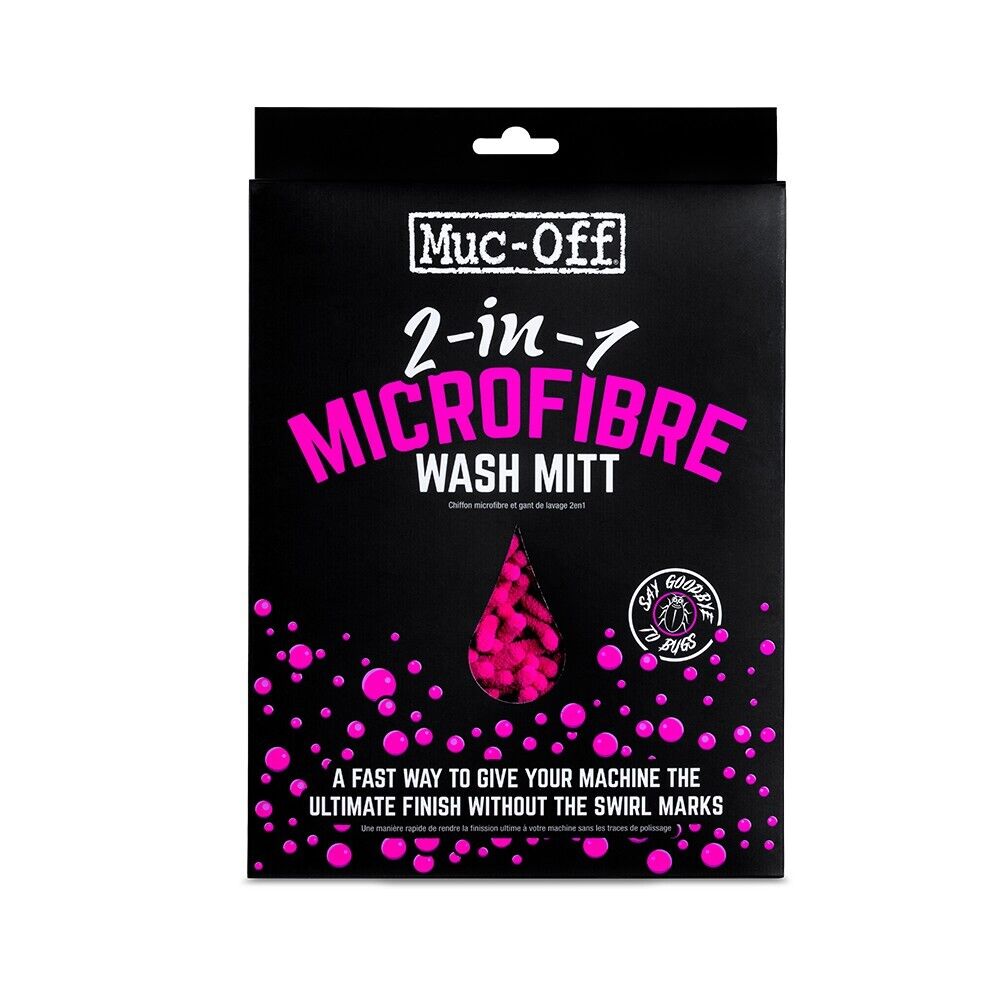 Muc-Off 2IN1 Chenille Microfibre Motorcycle Wash Mitt