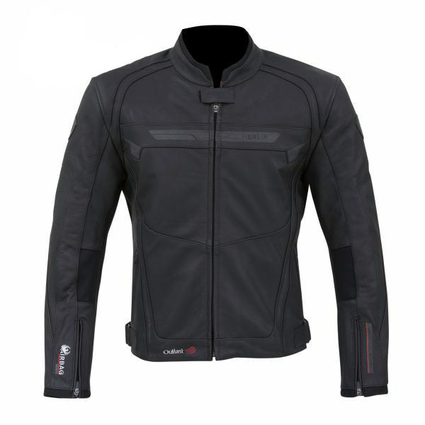Merlin Luna Airbag Ready Outlast Leather Jacket - Black