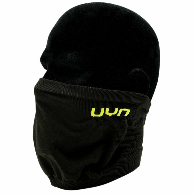 VR46 Face Neck Tube Warmer Black/Yellow - Small/Medium