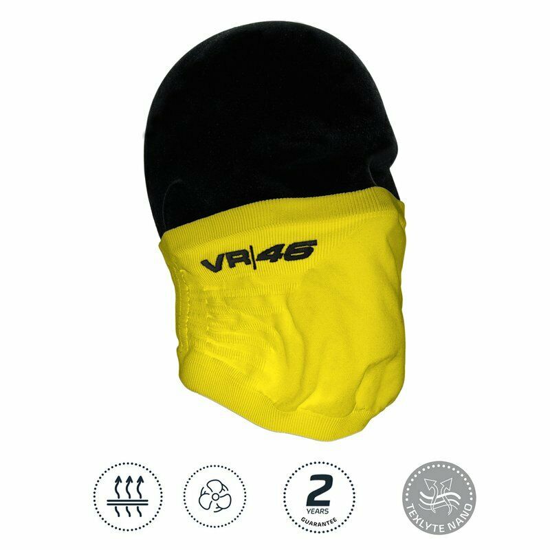 VR46 Face Neck Tube Warmer - Yellow - One Size