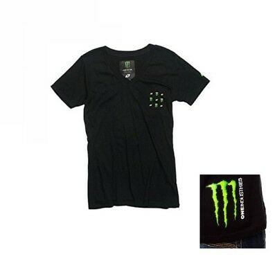 One Industries Monster Logo Girls Ladies Prosper Black T-Shirt