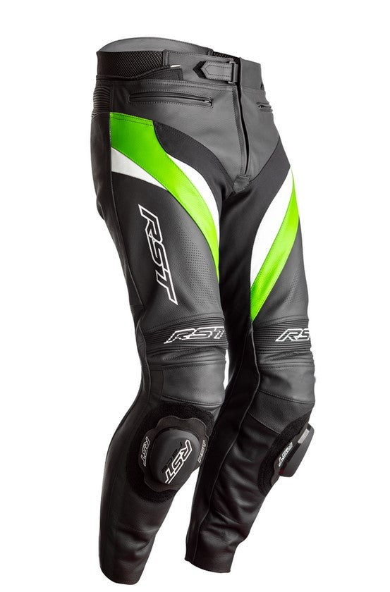 RST 2358 Tractech Evo 4 CE Leather Jean - Black / Green